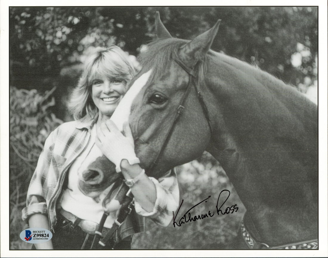 Katharine Ross The Graduate Signed 8x10 Black & White Photo BAS #Z99824: Katharine Ross The Graduate Signed 8x10 Black & White Photo BAS #Z99824 Industry: Movies Object Type: Photograph Original/Reproduction: Original Autograph Authentication: Beckett Product Coa: Beckett 
