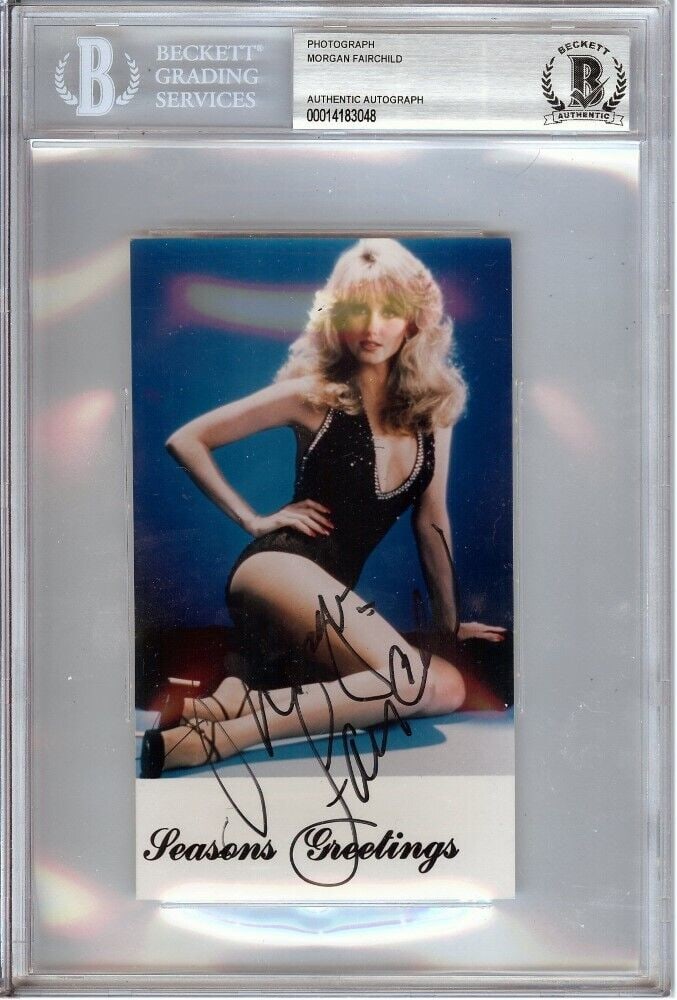 Morgan Fairchild Signed Autographed Small Photo Sexy Vintage Beckett: Morgan Fairchild Signed Autographed Small Photo Sexy Vintage Beckett Object Type: Photograph Industry: Television Original/Reproduction: Original Autograph Authentication: Beckett Authentication Playe