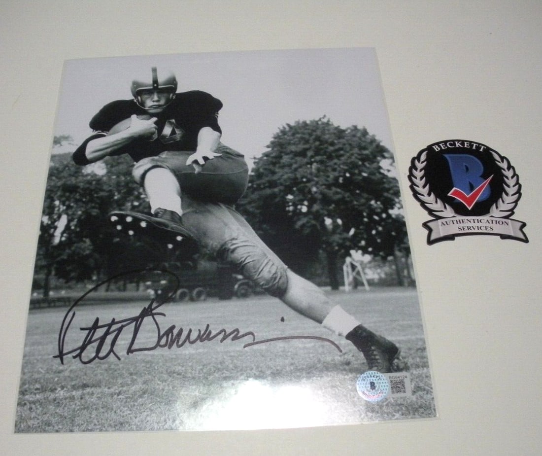 PETE DAWKINS ARMY BLACK KNIGHT 58 HEISMAN LAST 1 BECKETT/COA SIGNED 8X10 PHOTO: PETE DAWKINS ARMY BLACK KNIGHT 58 HEISMAN LAST 1 BECKETT/COA SIGNED 8X10 PHOTO Sport: Racing Original/Reprint: Original Product: Photo Pre-Owned While the lot images are representative of the item, th