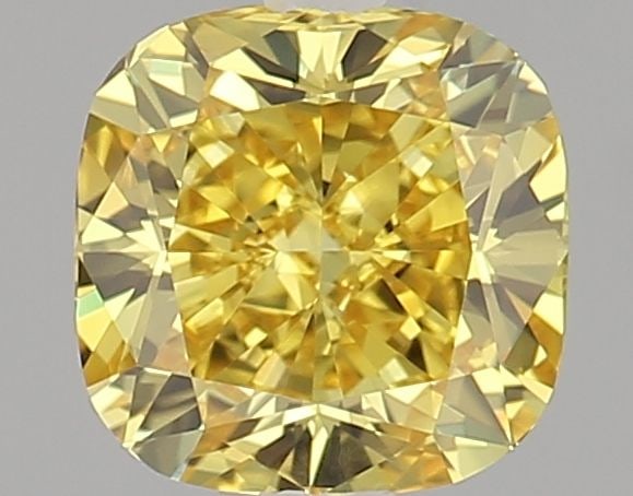 Ideal Loose Diamond - Cushion 1.0ct Fancy Vivid Yellow: Ideal Loose Diamond - Cushion 1.0ct Fancy Vivid Yellow Ideal Cut: Yes Source: This is a real non-mined Diamond that has been grown in a lab Shape: Cushion Carats: 1.0 Color: Fancy Vivid Yellow Clarity