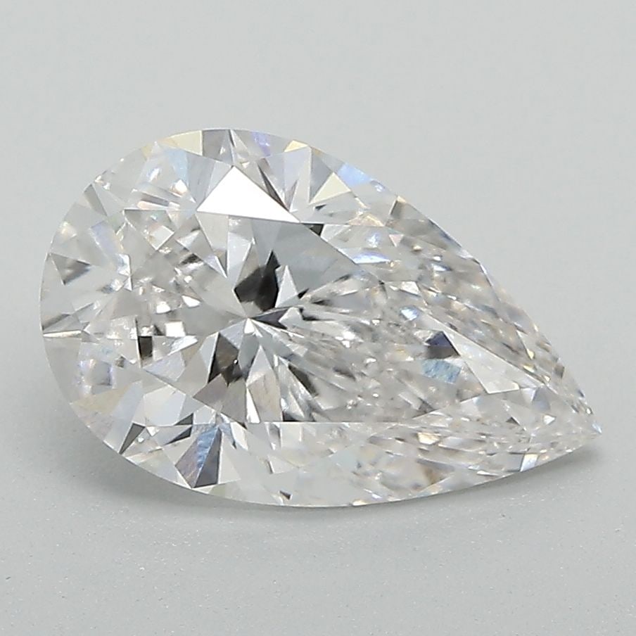 Ideal Loose Diamond - Pear 1.96ct F VVS1: Ideal Loose Diamond - Pear 1.96ct F VVS1 Ideal Cut: Yes Source: This is a real non-mined Diamond that has been grown in a lab Shape: Pear Carats: 1.96 Color: F Clarity: VVS1 Ratio: 1.6107 Polish: EX C