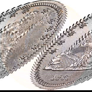 1861-P Seated Liberty Quarter Proof Civil War Date Nice Eye Appeal Strong Strike: 1861-P Seated Liberty Quarter Proof Civil War Date Nice Eye Appeal Strong Strike Circulated/Uncirculated: Uncirculated Denomination: 25C Composition: Silver Year: 1861 Strike Type: Proof Mint Location