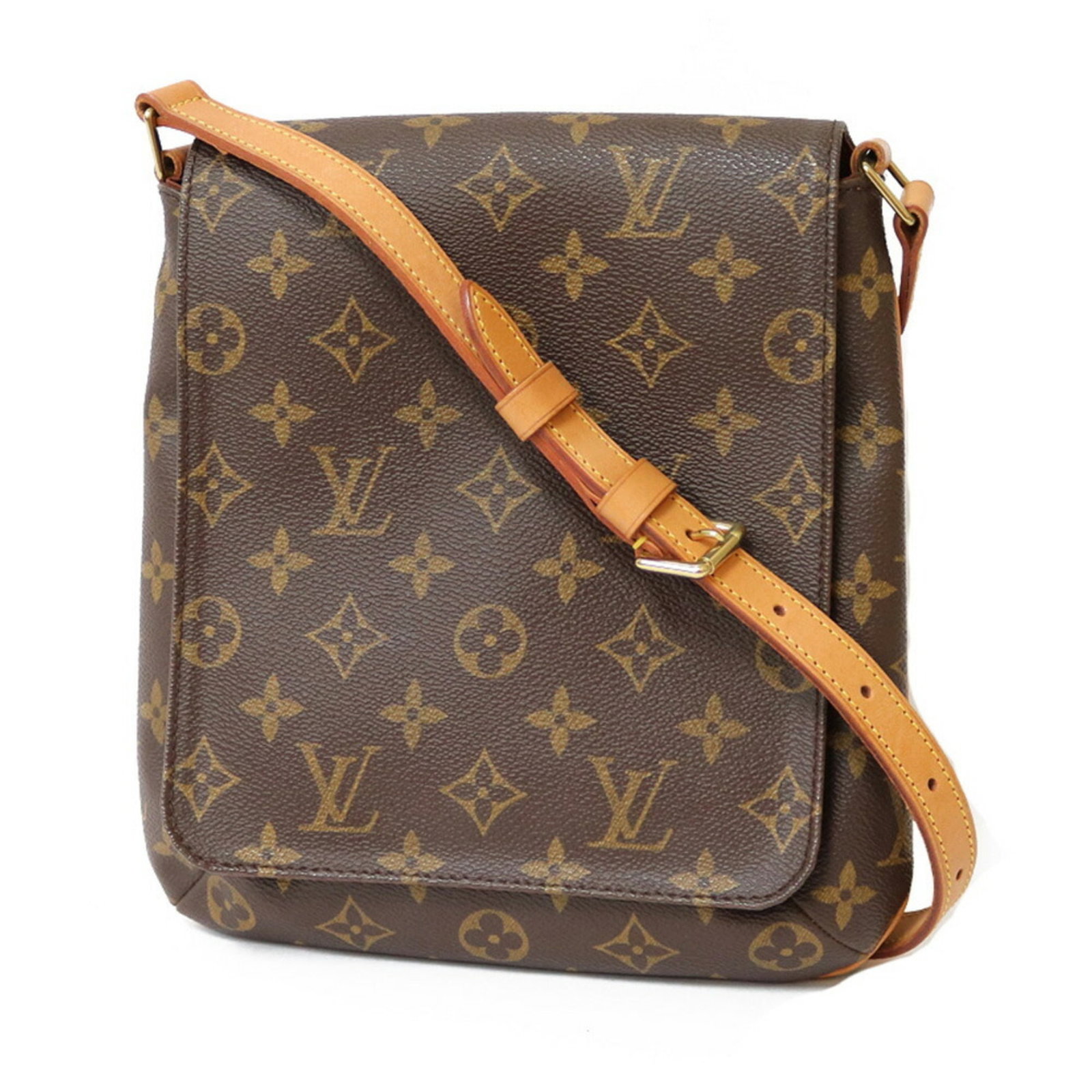 LOUIS VUITTON Shoulder Bag Monogram Musette Salsa M51387 Brown Women's Canvas: LOUIS VUITTON Shoulder Bag Monogram Musette Salsa M51387 Brown Women's Canvas Brand: Louis Vuitton Line: Monogram Country of Origin: France Type: Shoulder bag Material: Monogram Monogram: Color: Brown
