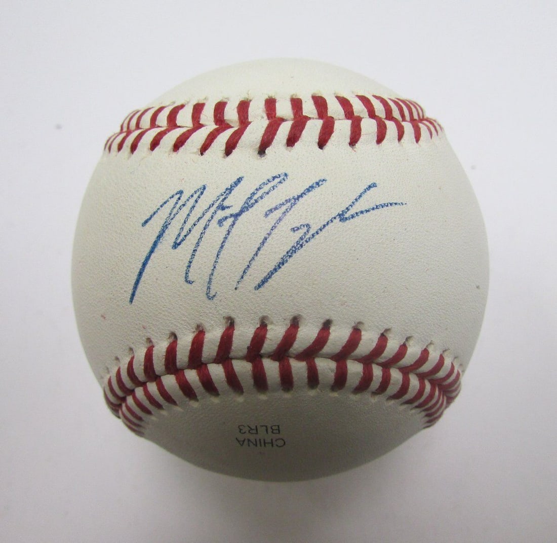 Michael Taylor White Sox/As Signed/Autographed Baseball 139376: Michael Taylor White Sox/As Signed/Autographed Baseball 139376 Sport: Baseball Product: Ball Original/Reprint: Original Autograph Authentication: Seller Team: Chicago White Sox League: MLB Pre-Owned W
