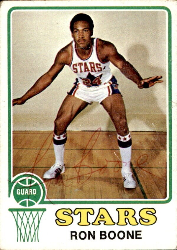 Ron Boone Autographed 1973-74 TOPPS Basketball Card #217 Utah Stars 182937: Ron Boone Autographed 1973-74 TOPPS Basketball Card #217 Utah Stars 182937 Sport: Basketball Product: Photo Original/Reprint: Original Autograph Authentication: Seller Team: Utah Stars League: NBA Pre