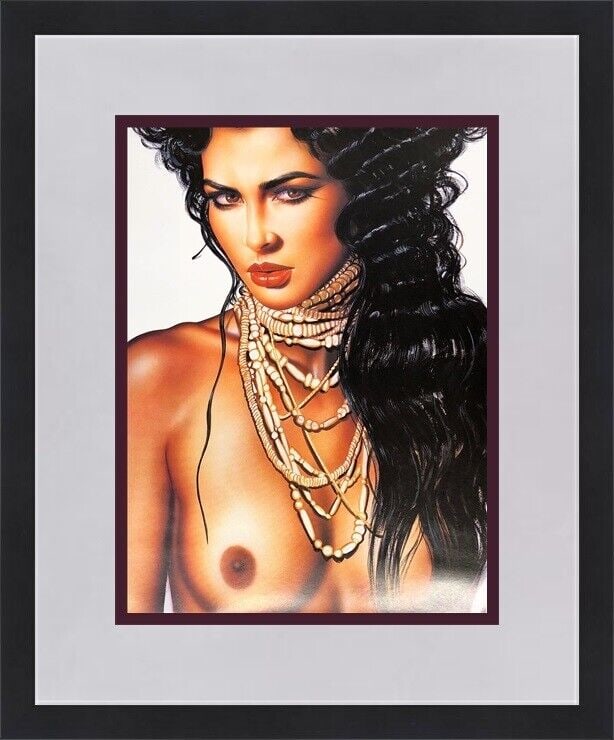 Olivia De Berardinis - Rebecca Custom Gallery Framed Print - Erotic Art: Olivia De Berardinis - Rebecca Custom Gallery Framed Print - Erotic Art Artist: Olivia De Berardinis Unit Of Sale: Single Piece Size: Medium Custom Bundle: No Item Length: 14 in Region Of Origin: Unit