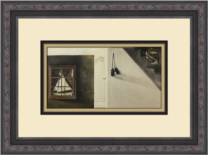 Andrew Wyeth Ships Door Custom Framed Print: Andrew Wyeth Ships Door Custom Framed Print Artist: Andrew Wyeth Unit Of Sale: Single Piece Size: Medium Custom Bundle: No Item Length: 14 in Region Of Origin: United States Framing: Matted & Framed P