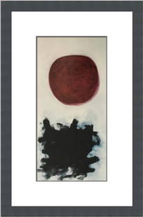 Adolph Gottlieb Blast I Custom Framed Print: Adolph Gottlieb Blast I Custom Framed Print Size: Medium Region Of Origin: United States Artist: Adolph Gottlieb Production Technique: Offset Lithograph Framing: Matted & Framed Style: Impressionism I
