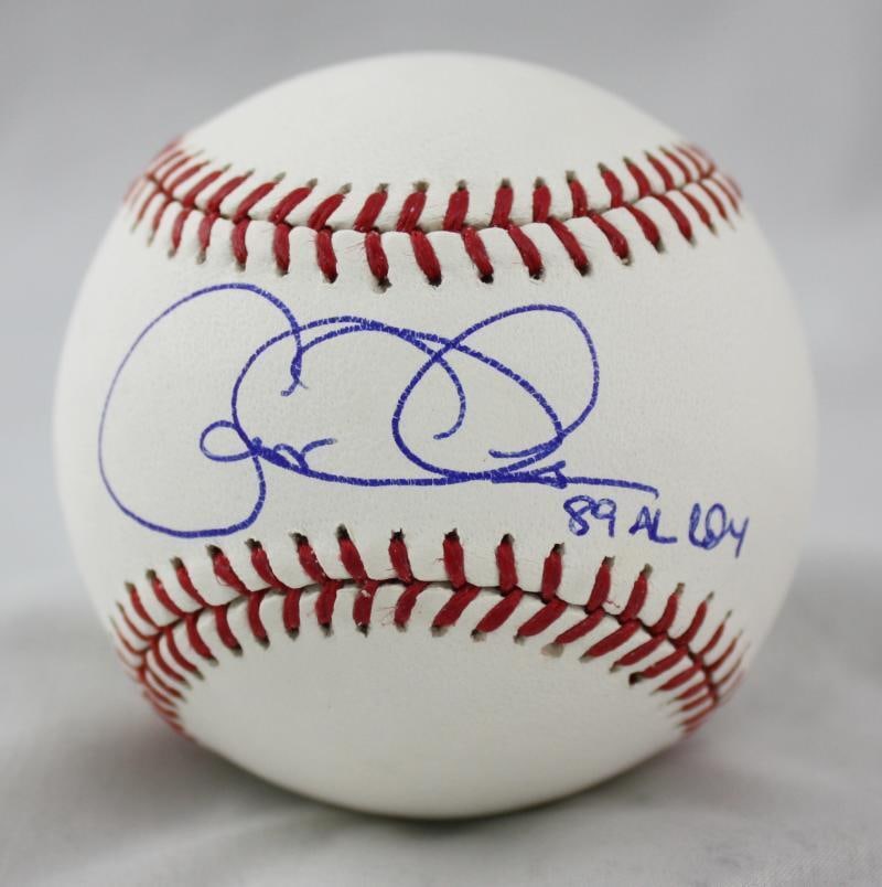 Gregg Olson Autographed Rawlings OML Baseball w/ 89 ROY Insc - JerseySource Aut: Gregg Olson Autographed Rawlings OML Baseball w/ 89 ROY Insc - JerseySource Aut Original/Reprint: Original Sport: Baseball Pre-Owned While the lot images are representative of the item, the size, plac
