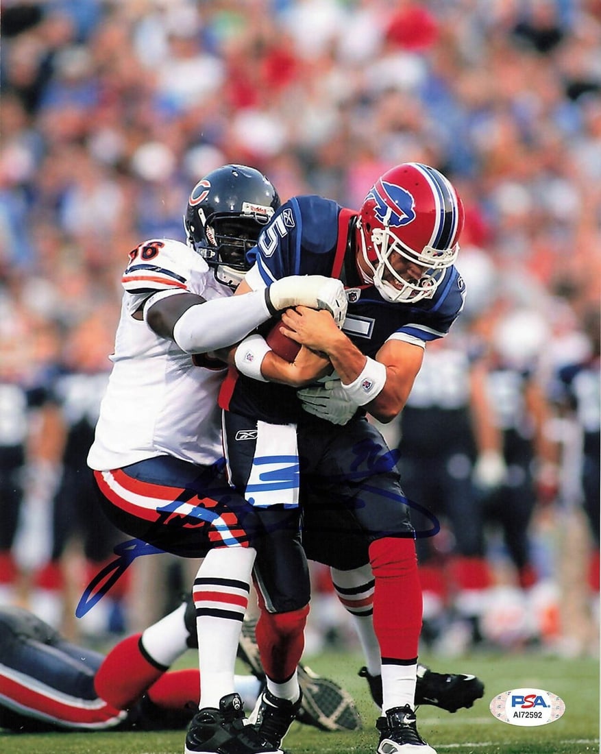 ALEX BROWN Signed 8x10 photo PSA/DNA Chicago Bears Autographed: ALEX BROWN Signed 8x10 photo PSA/DNA Chicago Bears Autographed Original/Reprint: Original Product: Photo Sport: Football-NFL Pre-Owned While the lot images are representative of the item, the size, pl