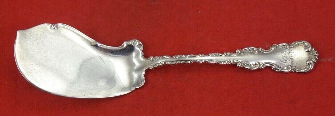 Louis XV by Whiting Gorham Sterling Silver Oyster Server 9 1/4": Louis XV by Whiting Gorham Sterling Silver Oyster Server 9 1/4" Maker: Gorham Composition: Sterling Silver Age: 1850-1899 Pattern: Louis XV Type: Serving Pieces Louis xv by whiting-gorhamsterling silv