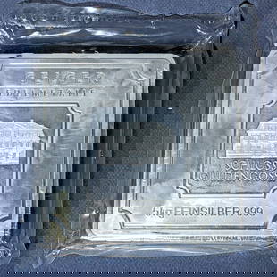 Geiger Edelmetalle 5 Kilo Silver Bar - Square Series - 5000gr .999 Fine - OGP: Geiger Edelmetalle 5 Kilo Silver Bar - Square Series - 5000gr .999 Fine - OGP Composition: Silver Year: None Fineness: 0.999 Pre-Owned The MYNT Guarantee: All items in this auction are guaranteed to b