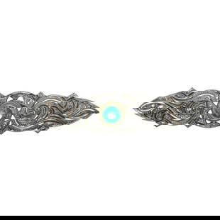 14K White Gold & Platinum Emerald Art Deco Pin .60ct 6.2gr with Original Box: 14K White Gold & Platinum Emerald Art Deco Pin .60ct 6.2gr with Original Box Number Of Gemstones: 1 Main Stone Shape: Round Theme: art deco Main Stone: Emerald Metal: Platinum Secondary Stone: Diamond