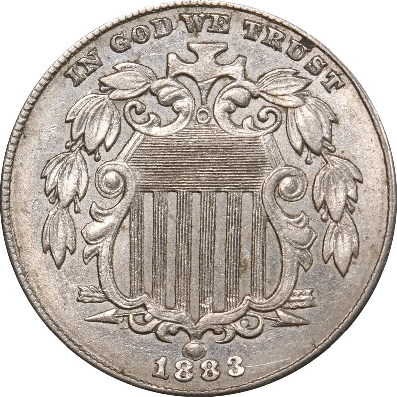 1883 Shield Nickel: 1883 Shield Nickel Certification: Uncertified Circulated/Uncirculated: Circulated Composition: Nickel Year: 1883 Pre-Owned The MYNT Guarantee: All items in this auction are guaranteed to be 100% authe