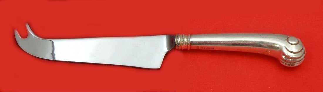 Onslow by Tuttle Sterling Silver Cheese Knife with Pick Custom Made HHWS: Onslow by Tuttle Sterling Silver Cheese Knife with Pick Custom Made HHWS Composition: Sterling Silver Maker: TUTTLE Age: Post-1940 Type: Cheese Knife Onslow by tuttle sterling silver PLEASE NOTE: LOCA