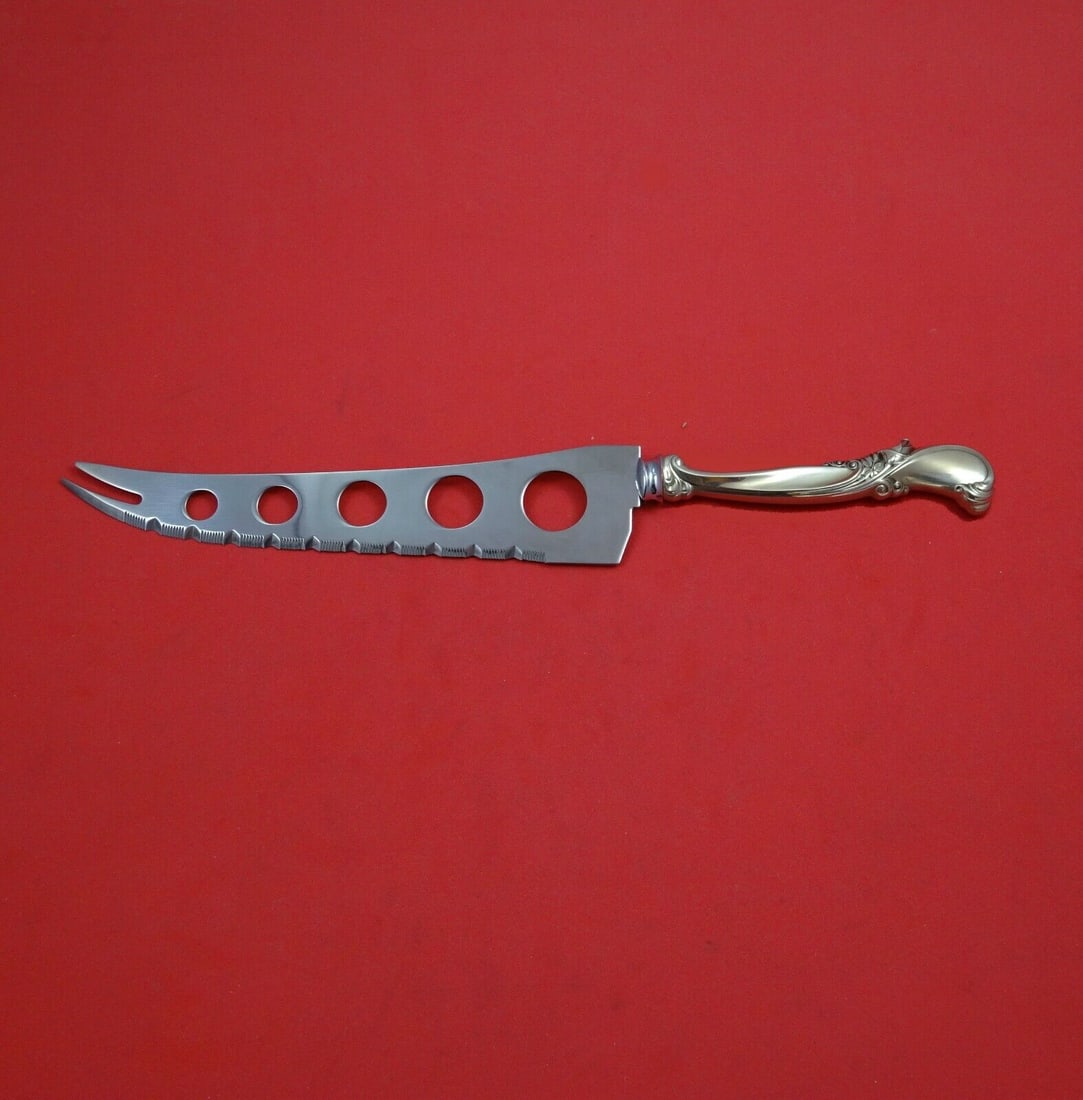 Waltz of Spring by Wallace Sterling Silver Large Charcuterie Knife 9 3/4" Custom: Waltz of Spring by Wallace Sterling Silver Large Charcuterie Knife 9 3/4" Custom Maker: Wallace Composition: Sterling Silver Age: Post-1940 Pattern: Waltz of Spring Type: Knife Waltz of spring by wall