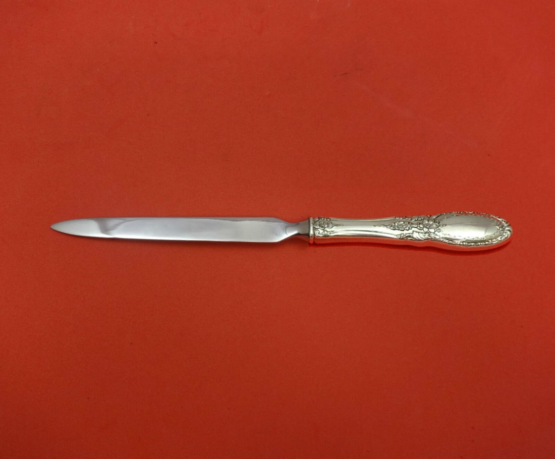 Old Mirror by Towle Sterling Silver Letter Opener Custom Made Approx. 8": Old Mirror by Towle Sterling Silver Letter Opener Custom Made Approx. 8" Composition: Sterling Silver Maker: Towle Old mirror by towlesterling silver hollow handle with stainless implement letter open