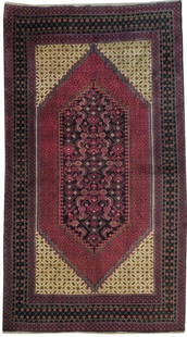 5 x 9 Brown Antique Caucasian Kazak Rug: 5 x 9 Brown Antique Caucasian Kazak Rug Free continental US Shipping Size in Feet: Width: 5 x Length: 9 Size in Inches: Width: 60 in x Length: 108 in Colors: Brown Red Black Weave: 100% Handmade Pile: