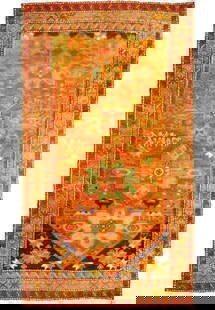 4 x 9 Old Caucasion Azarbayjan Runner Kazak Rug SIGNED DATED: 4 x 9 Old Caucasion Azarbayjan Runner Kazak Rug SIGNED DATED Free continental US Shipping Size in Feet: Width: 4 x Length: 9 Size in Inches: Width: 48 in x Length: 108 in Colors: Coral Green Orange We