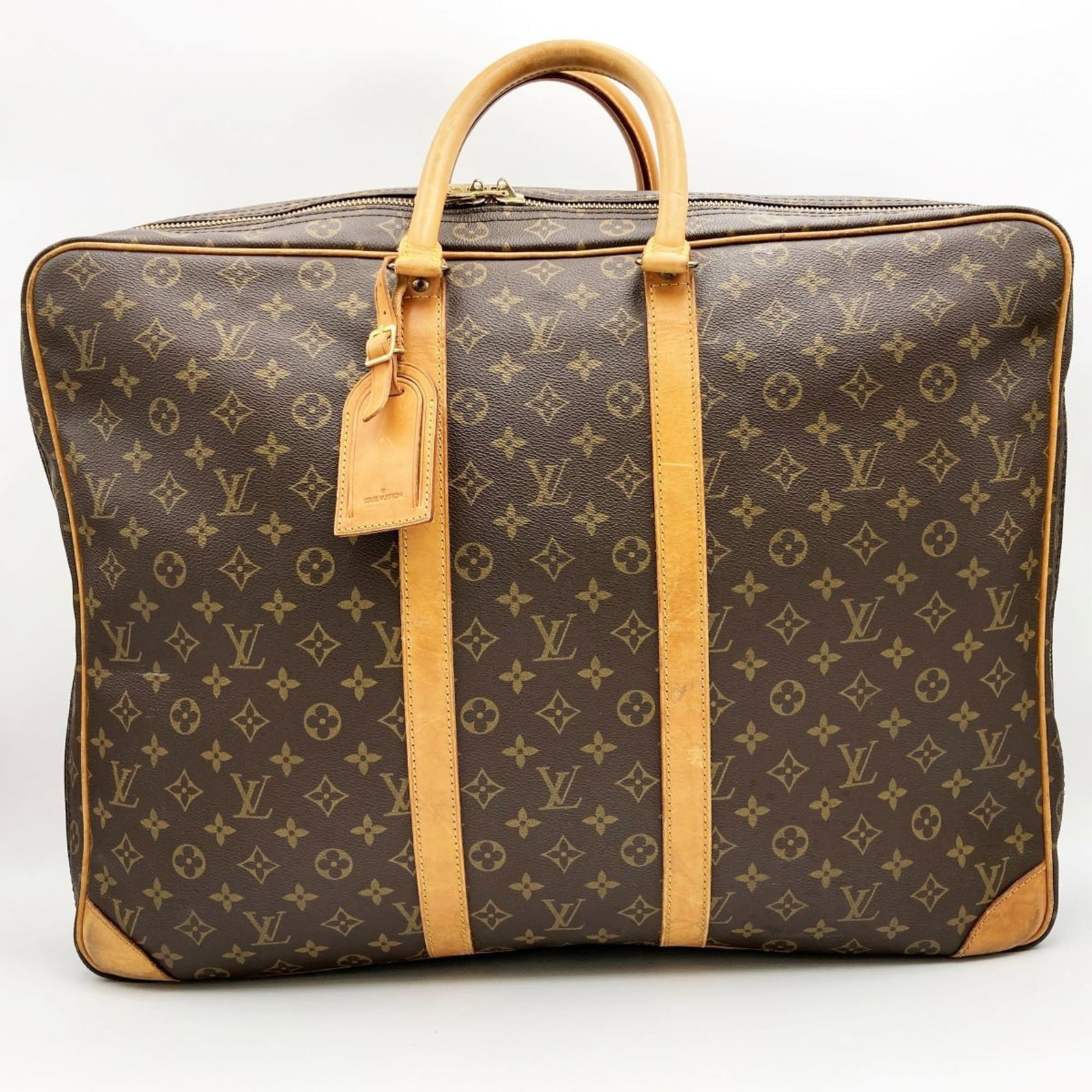 LOUIS VUITTON Sirius 55 Monogram Boston Bag Travel Trunk PVC Brown Men Women M41404: LOUIS VUITTON Sirius 55 Monogram Boston Bag Travel Trunk PVC Brown Men Women M41404 Brand: Louis Vuitton Line: Monogram Type: Boston bag Material: Monogram Monogram: Color: Monogram Gender: Men Women 