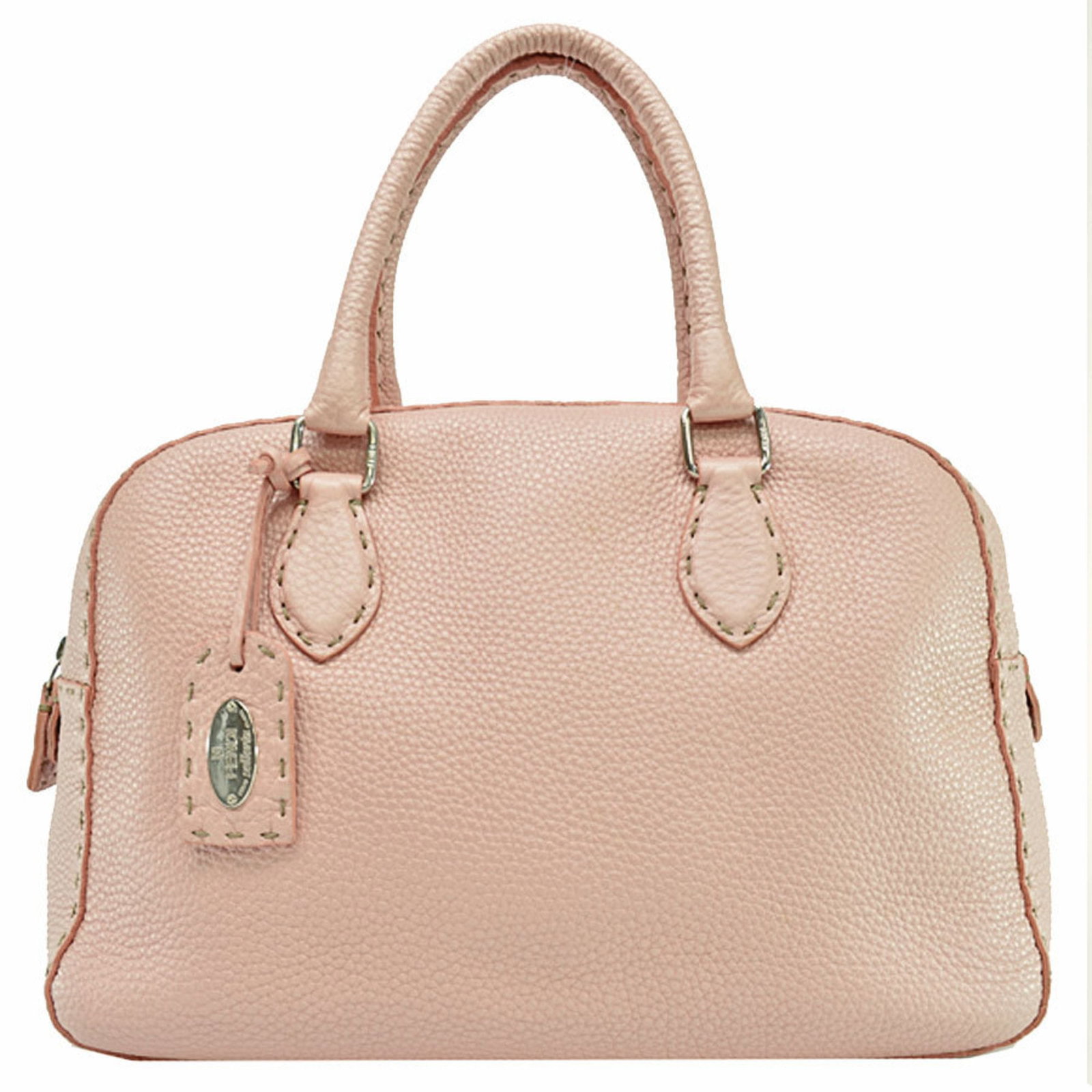 FENDI Bag Celeria Pink Leather Handbag Ladies 2454-8BM24-NDU-058: FENDI Bag Celeria Pink Leather Handbag Ladies 2454-8BM24-NDU-058 Brand: Fendi Type: Handbag Material: Leather Leather: Color: Pink Closure: Zipper Gender: Women Size (HxWxD): 23cm x 33cm x 9cm / 9.05 