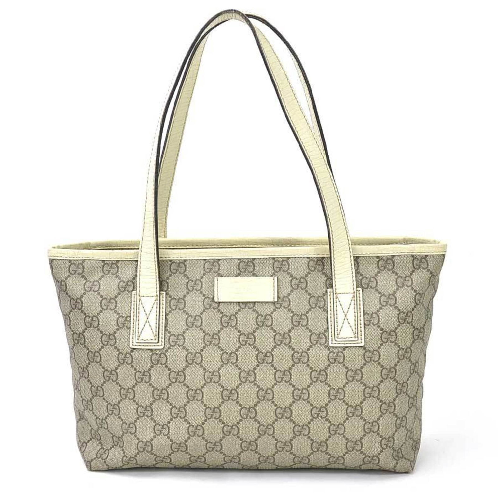 Gucci GUCCI Shoulder Bag Tote GG Supreme PVC/Leather Beige Gray Women's 181086: Gucci GUCCI Shoulder Bag Tote GG Supreme PVC/Leather Beige Gray Women's 181086 Brand: Gucci Type: Shoulder bag Tote bag Material: GG Supreme PVC Leather GG Supreme: PVC: Leather: Color: Beige Gray Clo