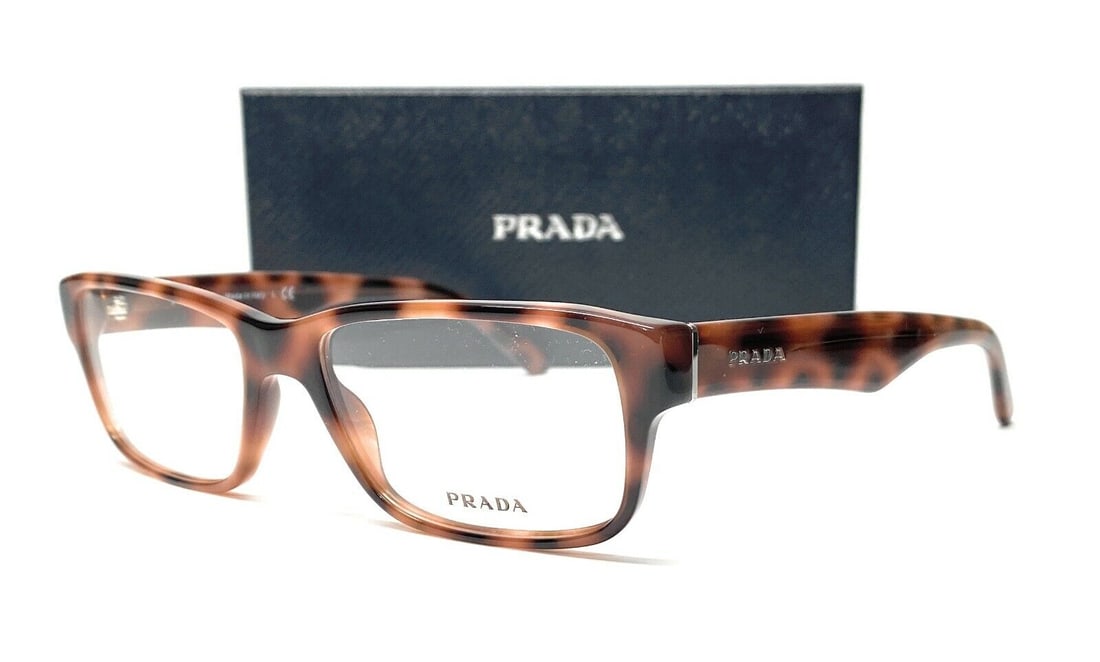 PRADA PR 16MV 5191O1 Spotted Brown Demo Lens Womens Eyeglasses 55mm: PRADA PR 16MV 5191O1 Spotted Brown Demo Lens Womens Eyeglasses 55mm Type: Eyeglasses Frame Color: Brown New The MYNT Guarantee: All items in this auction are guaranteed to be 100% authentic. At Your S
