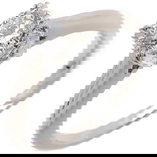 Harry Winston 0.55ct Diamond Solitaire Ladies Ring Pt950 Platinum No. 10: Harry Winston 0.55ct Diamond Solitaire Ladies Ring Pt950 Platinum No. 10 Brand: Harry Winston Type: Band ring Gender: Women Color: Platinum Material: Platinum 950 Stone: Diamond Weight (ct.): 0.55 Col