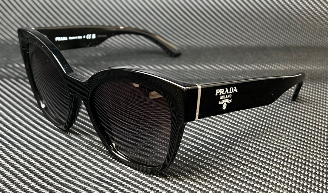 PRADA PR 17ZS 1AB09S Black Grey Gradient Womens 54 mm Sunglasses: PRADA PR 17ZS 1AB09S Black Grey Gradient Womens 54 mm Sunglasses Frame Color: Black Type: Sunglasses New The MYNT Guarantee: All items in this auction are guaranteed to be 100% authentic. At Your Serv