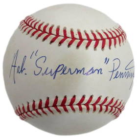 Eugene Scruggs Autographed Negro Legues Baseball KC Monarchs JSA 180129