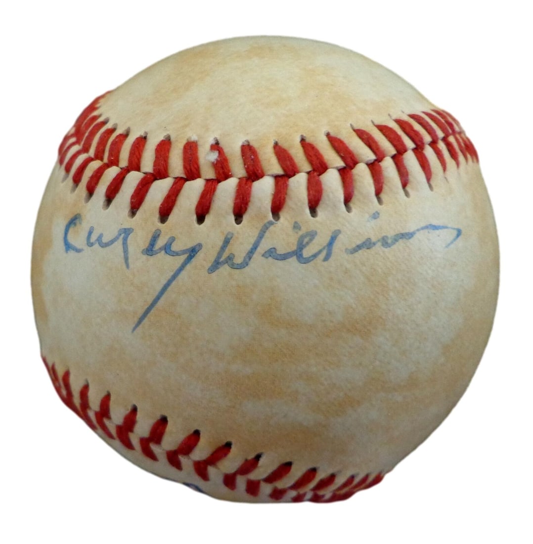 Curley Williams Autographed Negro Leagues Baseball Newark Eagles JSA 180179: Curley Williams Autographed Negro Leagues Baseball Newark Eagles JSA 180179 Sport: Baseball Product: Ball Original/Reprint: Original Autograph Authentication: JSA Team: Newark Eagles League: MLB Pre-O