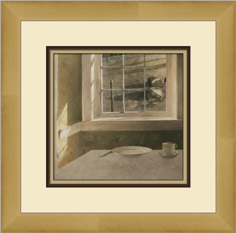 Andrew Wyeth Groundhog Day Custom Framed Print Auction
