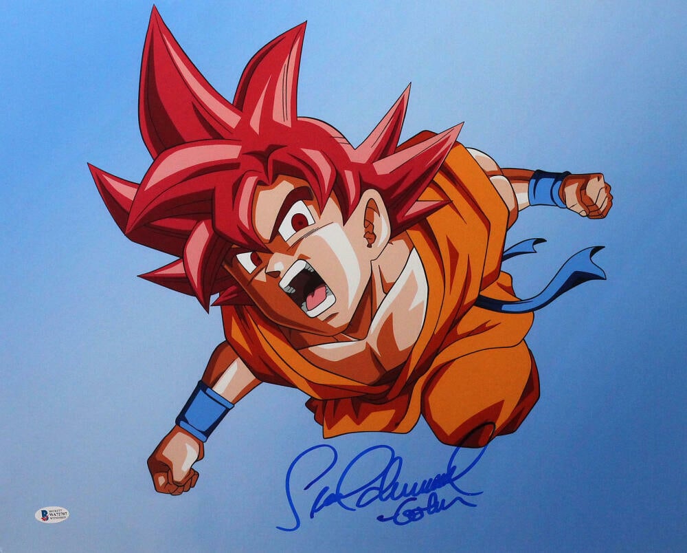 Sean Schemmel Autographed 16x20 Dragon Ball Z Photo w/Goku- Beckett W *Blue: Sean Schemmel Autographed 16x20 Dragon Ball Z Photo w/Goku- Beckett W *Blue Industry: Movies Object Type: Photograph Original/Reproduction: Original Signed By: Sean Schemmel Movie: Dragon Ball Z Autog