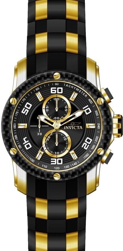 Invicta Pro Diver Men's Watch Quartz 48mm Black and Gold 24151 NEW: Invicta Pro Diver Men's Watch Quartz 48mm Black and Gold 24151 NEW Brand: Invicta Department: Men Type: Wristwatch Movement: Quartz Band Color: Black Customized: No Dial Color: Black Model: 24151 With