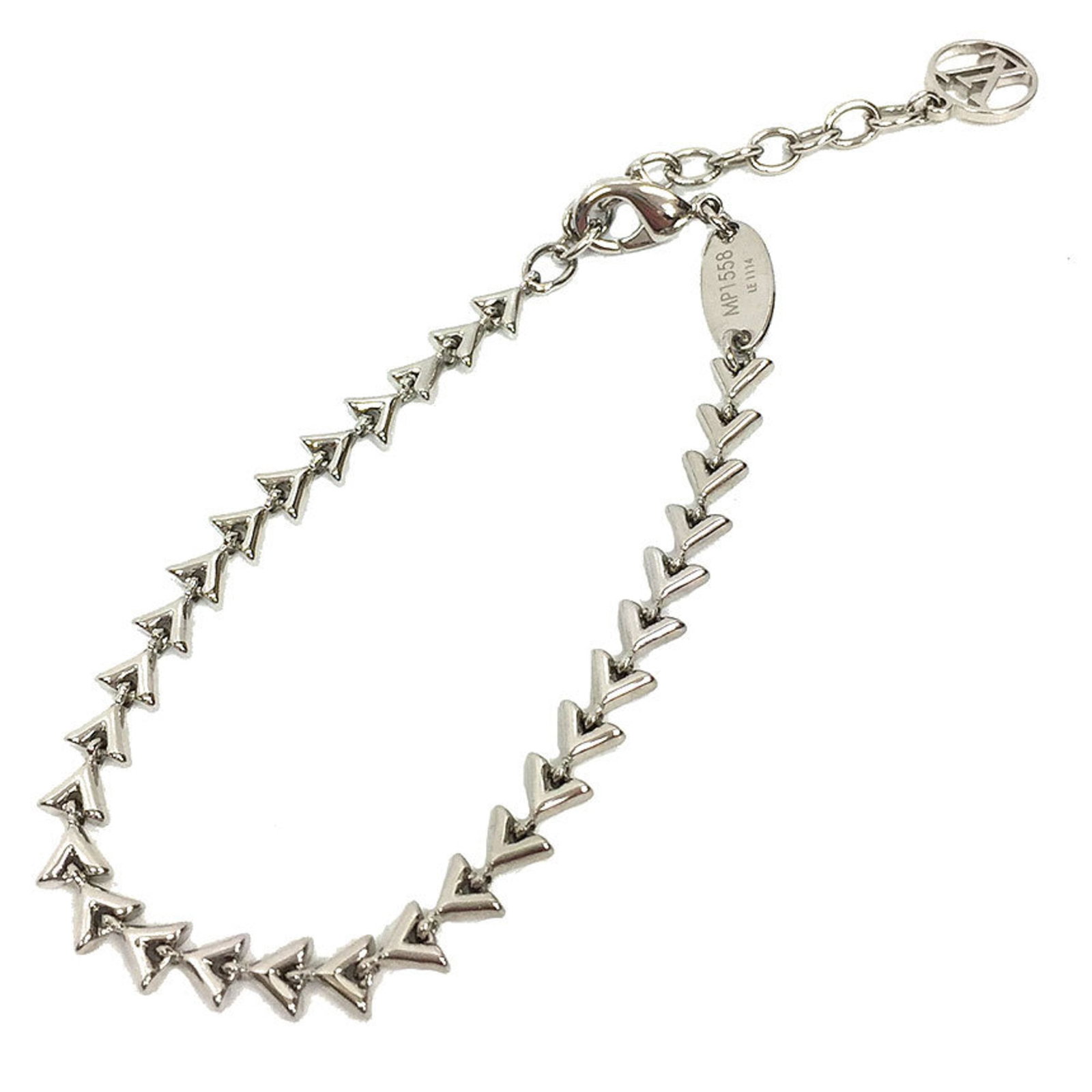 Louis Vuitton LOUIS VUITTON bracelet petit essential V MP1558 silver color: Louis Vuitton LOUIS VUITTON bracelet petit essential V MP1558 silver color Brand: Louis Vuitton Type: Charm bracelet Gender: Women Material: Metal Color: Silver Length: 16cm - 19cm / 6.29 - 7.48 Condi
