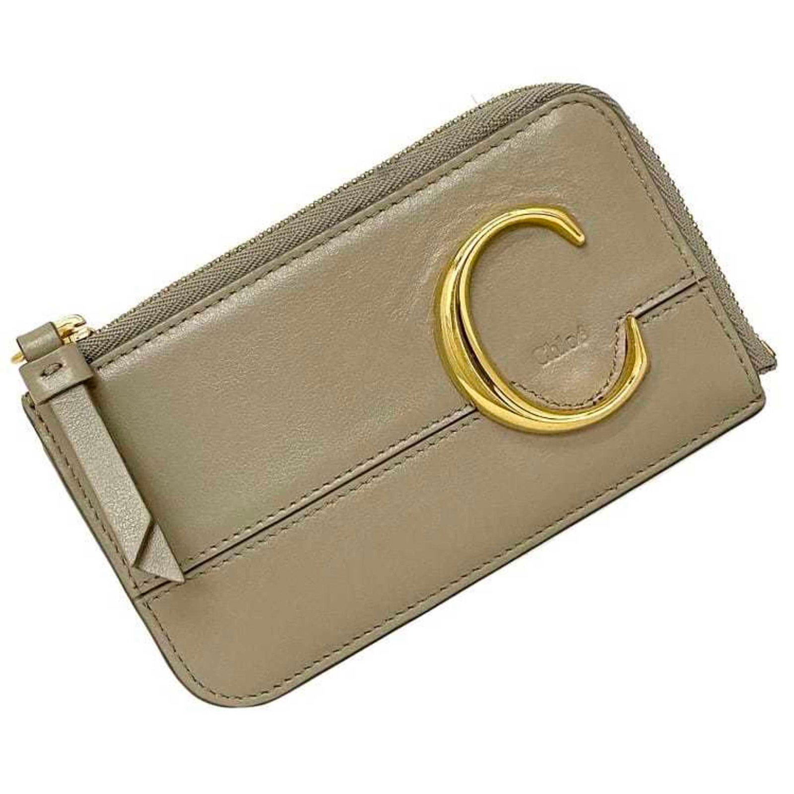 Chloe Chloe Coin Case Beige Gold Sea 2211 168 Purse Leather GP L Shape Wallet Women's: Chloe Chloe Coin Case Beige Gold Sea 2211 168 Purse Leather GP L Shape Wallet Women's Brand: Chloe Type: Wallet (bi-fold) Gender: Women Material: Leather Leather: Color: Beige Black Gold Size (HxWxD):