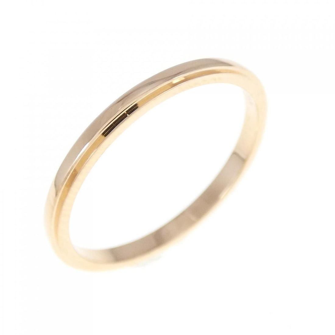 Cartier dAmour Ring: Cartier dAmour Ring Style: Ring Material: 750 Pink Gold Gender: Ladies" Size: 5-5.5 (US size) (50) Accessories: No accessories Main Stone: No stones Weight: approx. 1.5G Actualsize: Max W: 1.7mm Type: