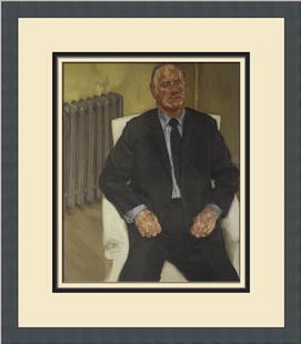 Lucian Freud The Big Man II Custom Framed Print: Lucian Freud The Big Man II Custom Framed Print Artist: Lucian Freud Unit Of Sale: Single Piece Size: Medium Custom Bundle: No Item Length: 14 in Region Of Origin: United States Framing: Matted & Fram