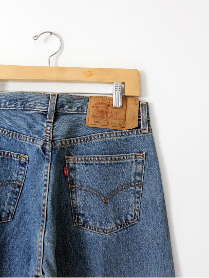Levis Vintage 501 Jeans 30 X 35 Auction