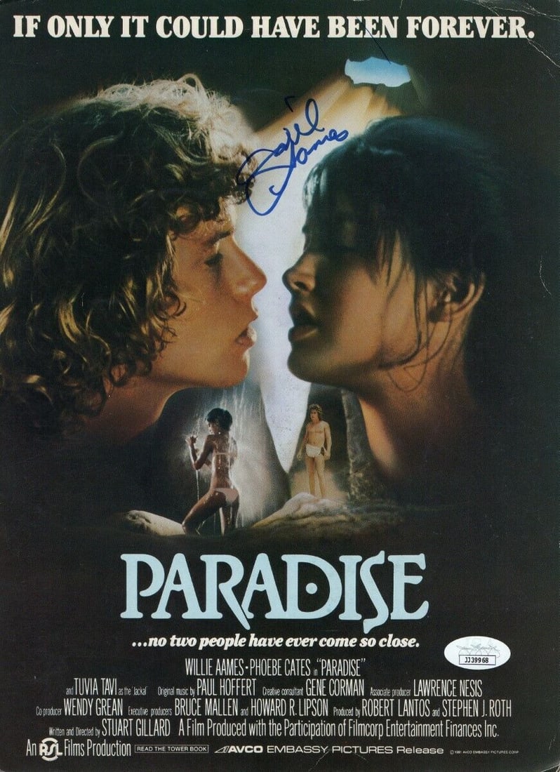 Willie Aames Signed Autographed 8.5X11.5 Photo Paradise JSA: Willie Aames Signed Autographed 8.5X11.5 Photo Paradise JSA Industry: Movies Object Type: Photograph Original/Reproduction: Original Autograph Authentication: James Spence (JSA) Player: Willie Aames P
