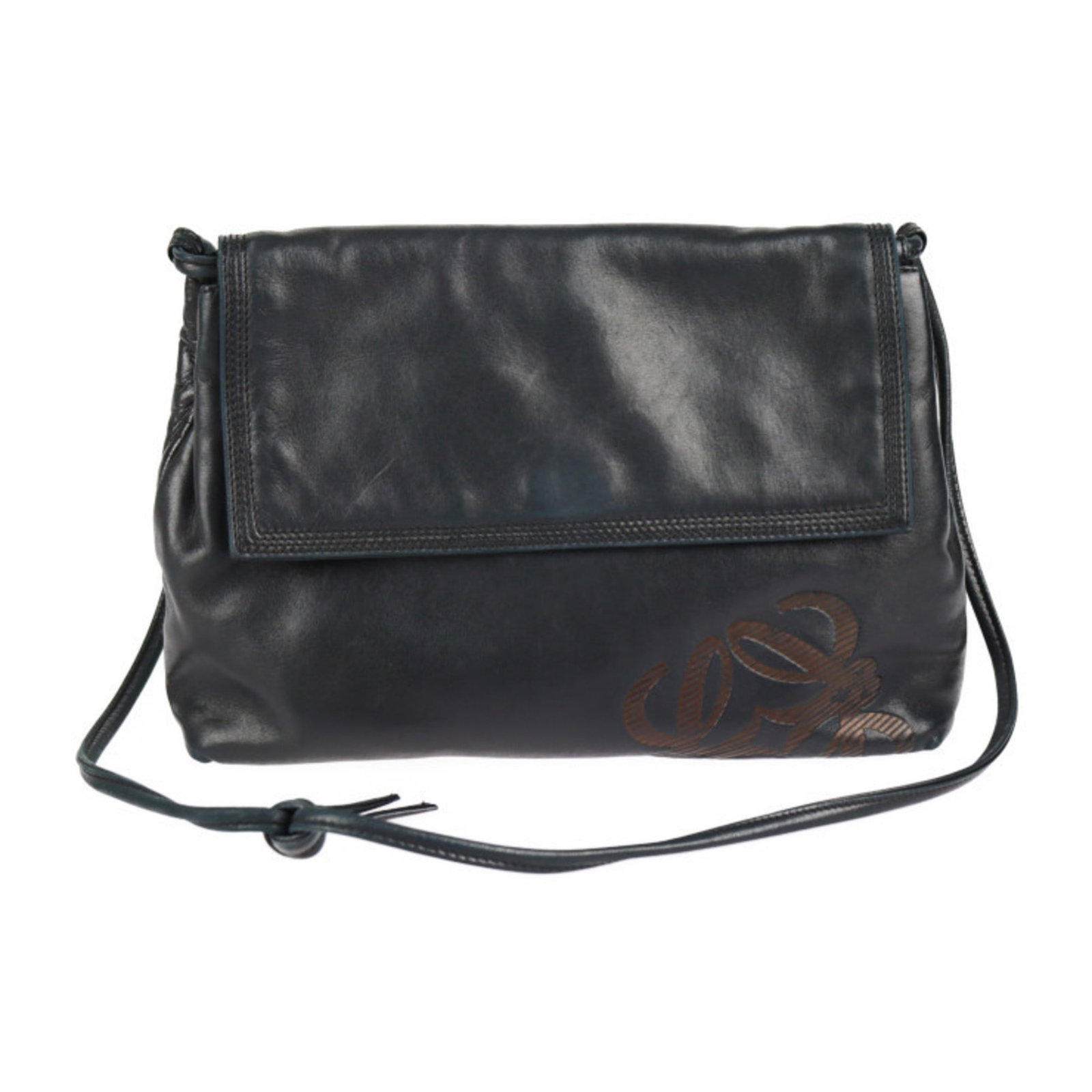 LOEWE Loewe shoulder bag nappa leather black gold metal fittings anagram: LOEWE Loewe shoulder bag nappa leather black gold metal fittings anagram Brand: Loewe Type: Handbag Shoulder bag Material: Nappa leather Nappa leather: Color: Black Hardware Color: Gold Gender: Men Wo