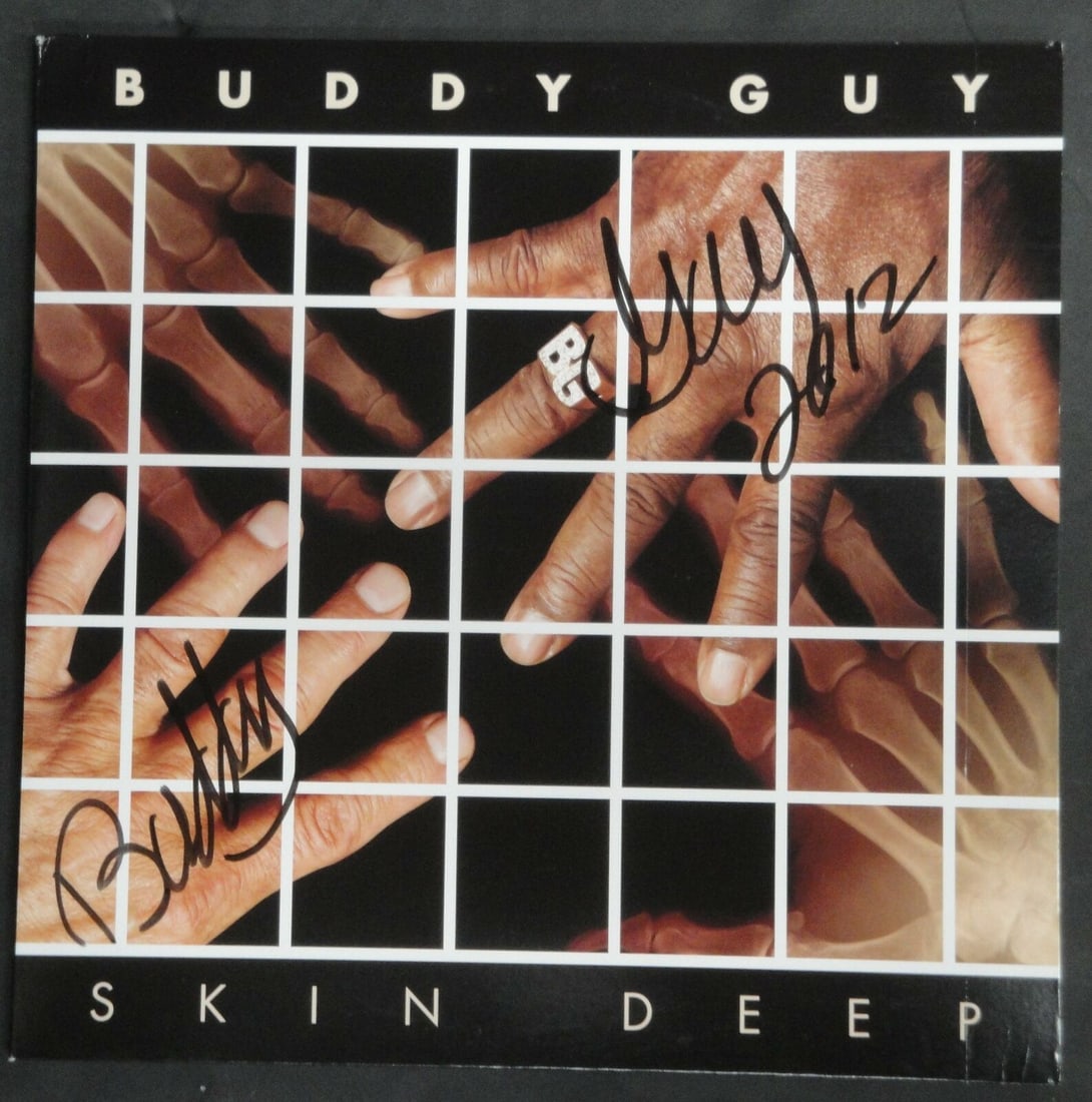 Buddy Guy Hand Signed Autographed Skin Deep Record Blues Rock PSA: Buddy Guy Hand Signed Autographed Skin Deep Record Blues Rock PSA Industry: Music Object Type: Record Original/Reproduction: Original Autograph Authentication: Professional Sports (PSA/DNA) Player: Bu