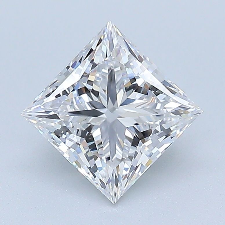 Ideal Loose Diamond - Princess 1.62ct D VVS2: Ideal Loose Diamond - Princess 1.62ct D VVS2 Ideal Cut: Yes Source: This is a real non-mined Diamond that has been grown in a lab Shape: Princess Carats: 1.62 Color: D Clarity: VVS2 Ratio: 1.0064 Poli