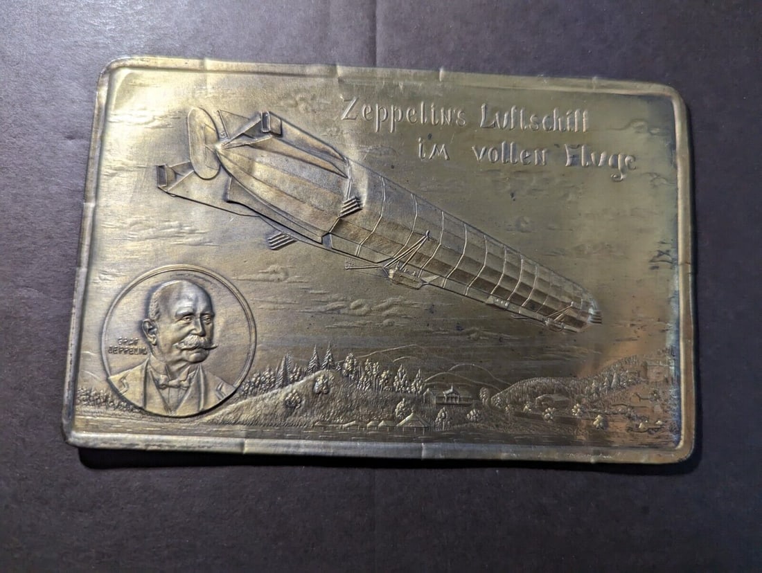 Mint 1910 Germany Zeppelin Postcard Made From Zeppelin Metal: Mint 1910 Germany Zeppelin Postcard Made From Zeppelin Metal Pre-Owned The MYNT Guarantee: All items in this auction are guaranteed to be 100% authentic. At Your Service: At MYNT, our Customer Support
