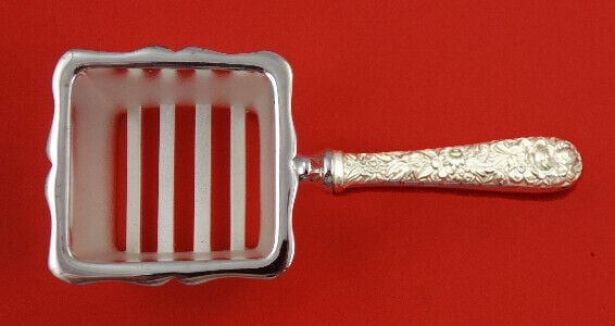 Repousse by Kirk Sterling Silver Corn Butterer HH Custom Made: Repousse by Kirk Sterling Silver Corn Butterer HH Custom Made Pattern: Repousse Type: Serving Pieces Composition: Sterling Silver Age: Post-1940 Repousse by kirksterling silver hollow handle with silv