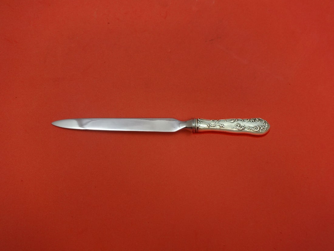 Old English by Towle Sterling Silver Letter Opener HHWS Custom Made Approx. 8": Old English by Towle Sterling Silver Letter Opener HHWS Custom Made Approx. 8" Composition: Sterling Silver Maker: Towle Old english by towlesterling silver hollow handle with stainless implement lett