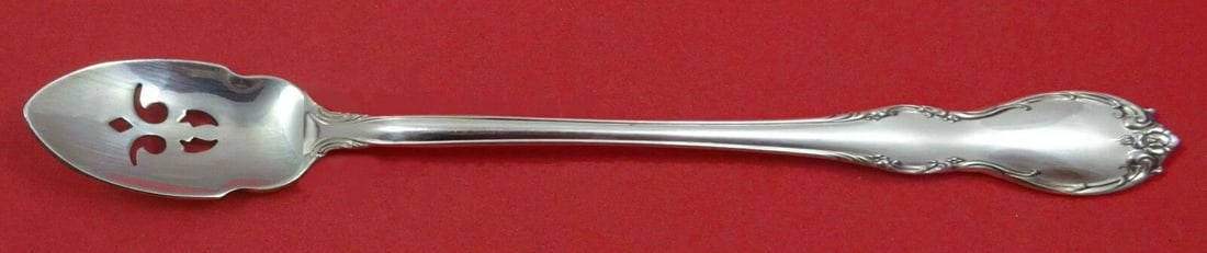 French Provincial by Towle Sterling Silver Olive Spoon Pcd Long Custom 7 7/8": French Provincial by Towle Sterling Silver Olive Spoon Pcd Long Custom 7 7/8" Composition: Sterling Silver Maker: Towle A blend of three design motifs gives this pattern a distinctive feeling of richn