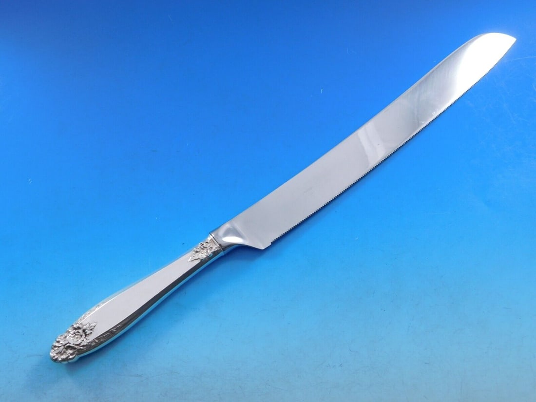 Prelude by International Sterling Silver Wedding Cake Knife Custom HHWS 12": Prelude by International Sterling Silver Wedding Cake Knife Custom HHWS 12" Pattern: Prelude Composition: Sterling Silver Type: Knife Maker: International Prelude by international sterling silver holl