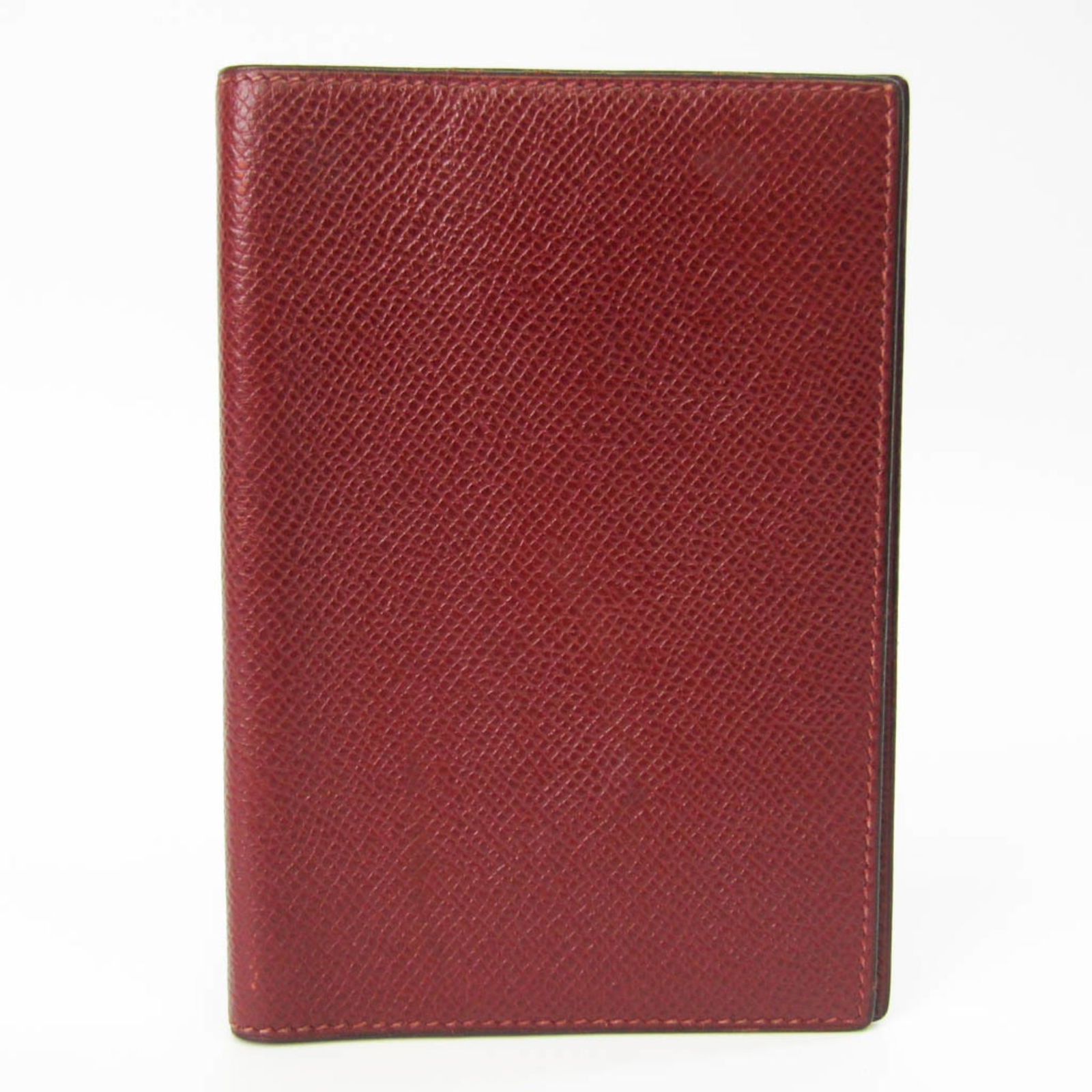 Hermes Agenda Compact Size Planner Cover Bordeaux GM: Hermes Agenda Compact Size Planner Cover Bordeaux GM Brand: Hermes Line: Agenda Model: GM Country of Origin: France Size: Compact size Ring Mechanism: Yes Gender: Unisex Color: Bordeaux Material: Cour
