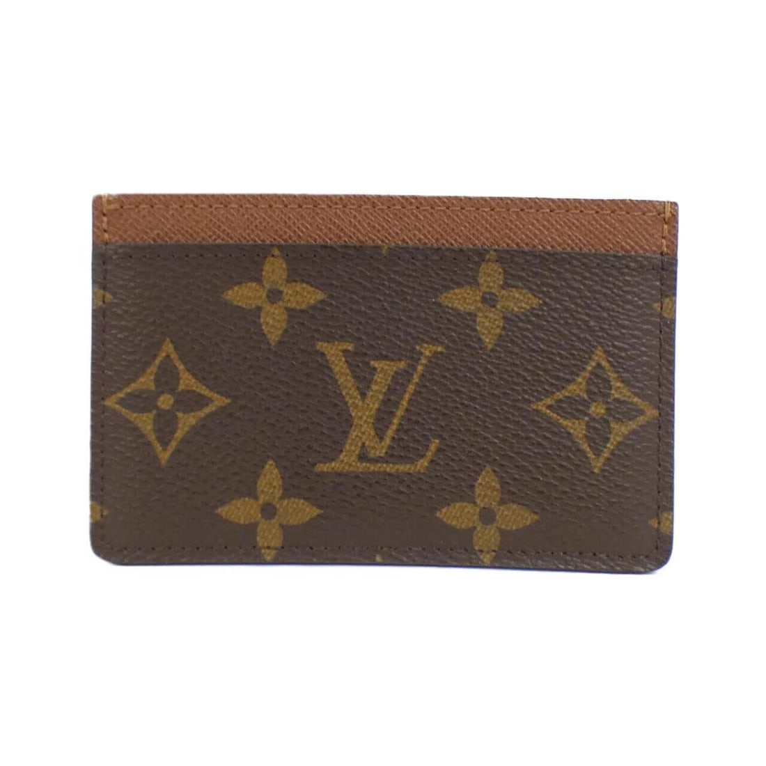 LOUIS VUITTON Monogram Porte cult Simple M61733 Card Case: LOUIS VUITTON Monogram Porte cult Simple M61733 Card Case Brand: LOUIS VUITTON Style: Card Case Color: MARRON Material: Coated canvas Gender: Unisex Size: W x H 11cmx7cm Type: Card Case AB: Very Good 
